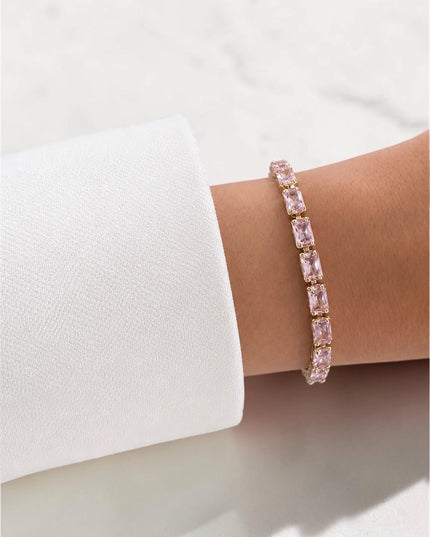 Classic Tennis Armband Rosé