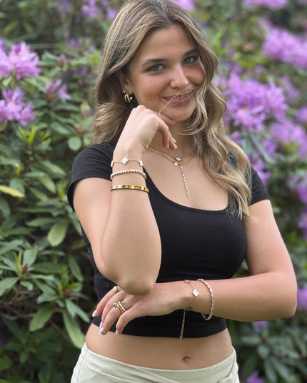 Rose Clover Armband