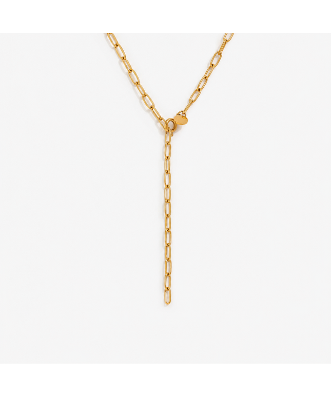Paperclip Y-Kette