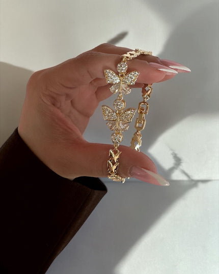 Butterfly Twin Armband