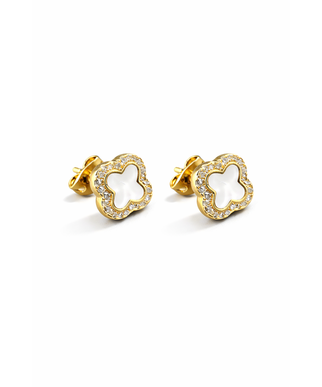Clover Halo Ohrstecker