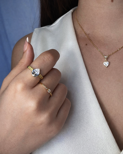 Pear Ring