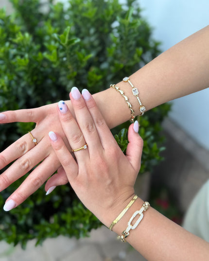 Livia Liquid Gold Armband