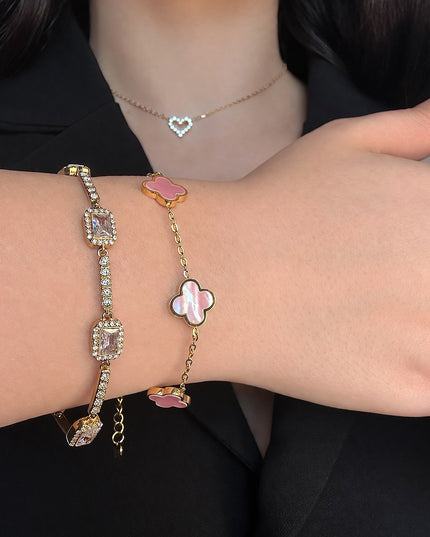Square Stone Armband