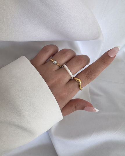 Wave Ring - verstellbar