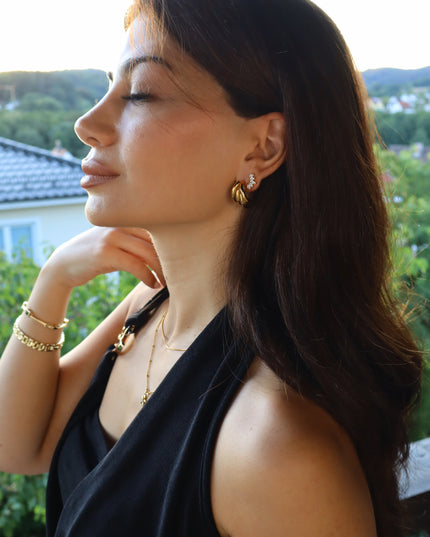 Crystal Lotus Ohrstecker