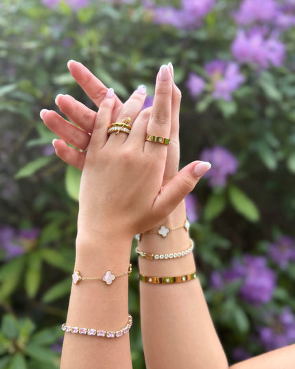 Rose Clover Armband
