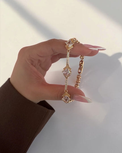 Triple Crystal Armband