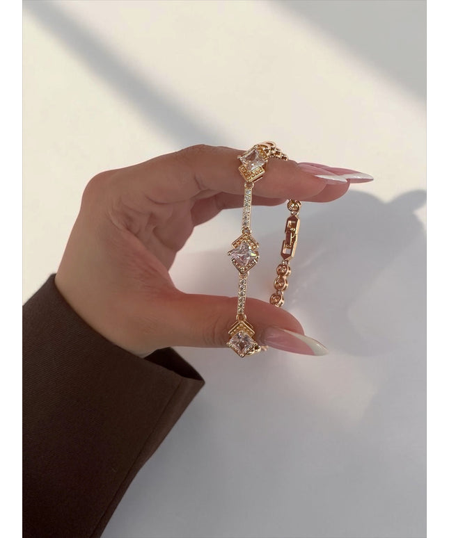 Triple Crystal Armband