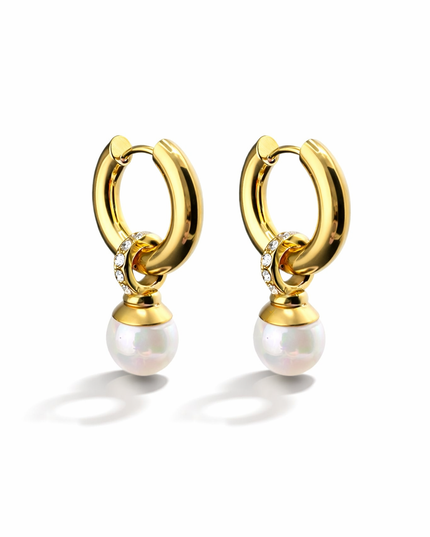 Perla Creolen Gold