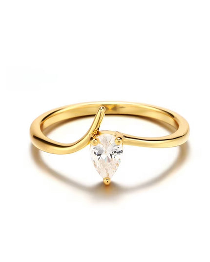 Heart Drop Ring