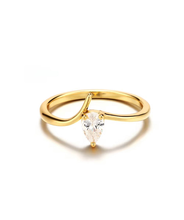 Heart Drop Ring