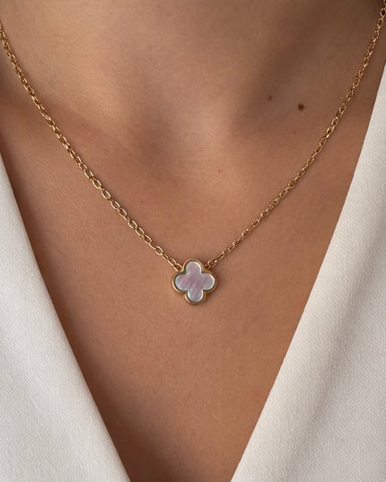 Velora Clover Halskette Blush