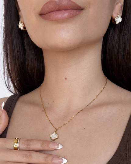 Duo Frame Clover Kette