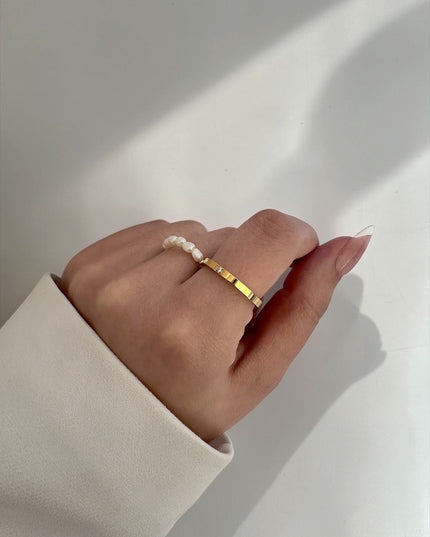 Tiny Stone Ring