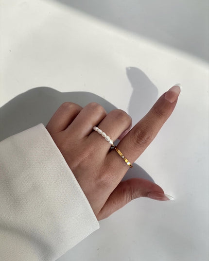 Tiny Stone Ring