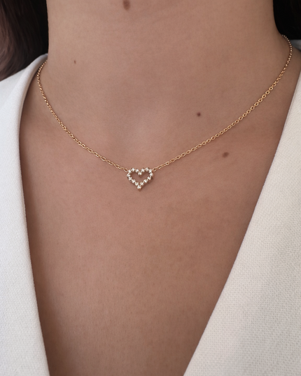 Heart Shiny Halskette