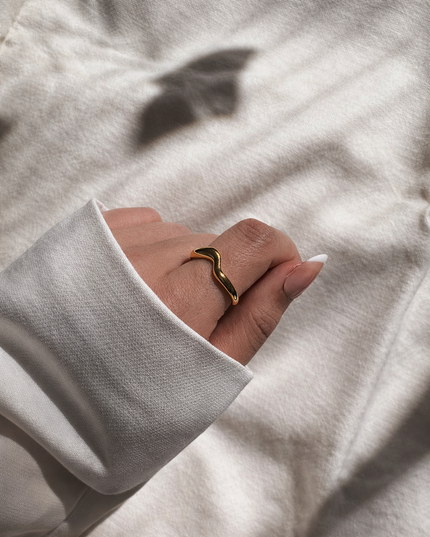 Wave Ring - verstellbar