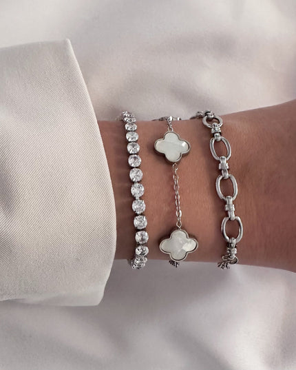Oval Chain Armband