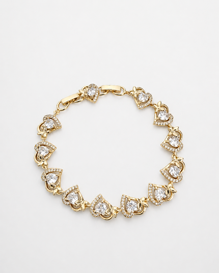 Heart & Butterfly Armband