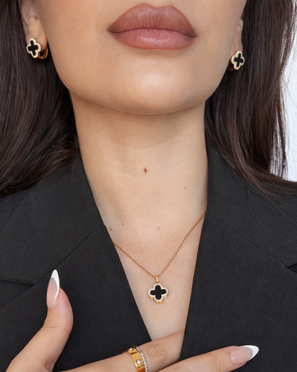 Duo Frame Clover Kette