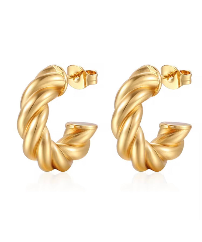 Torsio Creolen Gold