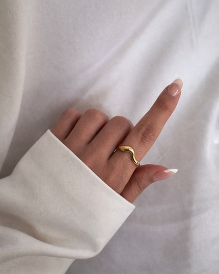 Wave Ring - verstellbar