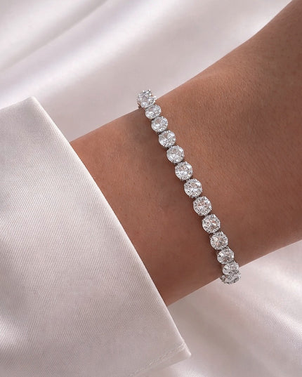 Classic Tennis Armband Zirkonia