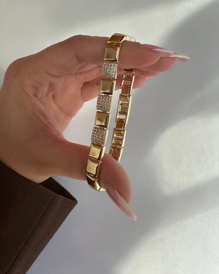 Line Square Armband