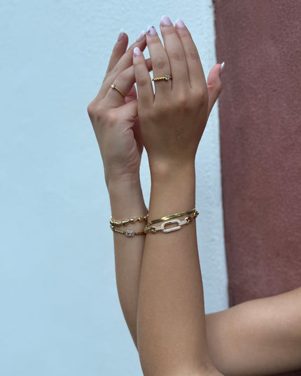 Twist Solitaire Ring