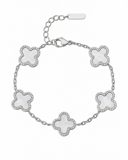 Snow Clover Armband