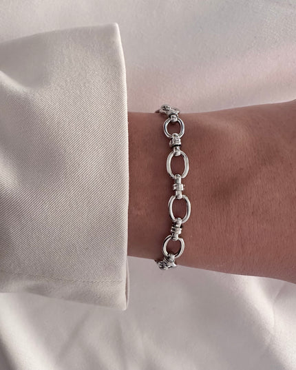 Oval Chain Armband