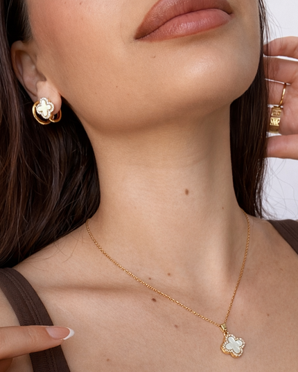 Duo Frame Clover Kette