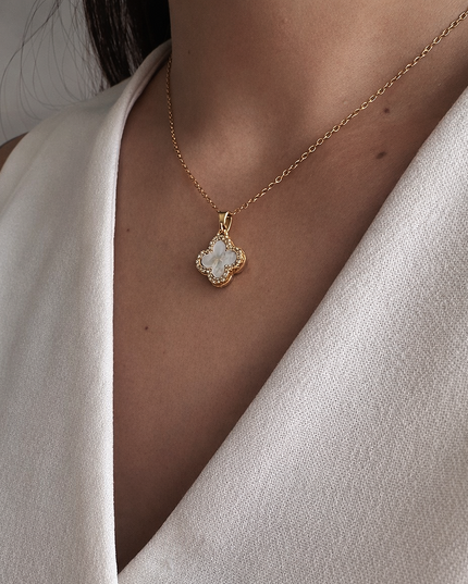 Duo Frame Clover Kette