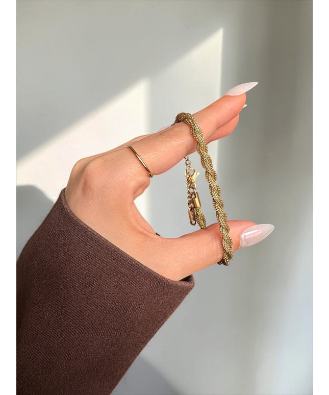 Sleek Woven Armband