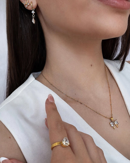 Pear Ring