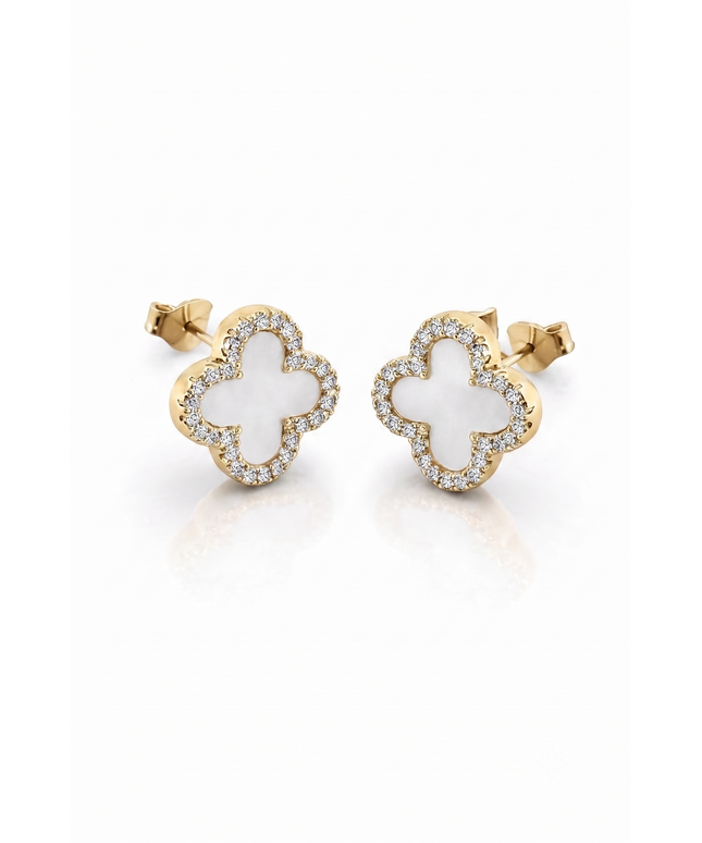 Clover Halo Ohrstecker