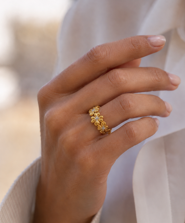 Flora Ring - verstellbar