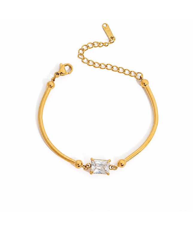 Square Crystal Armband