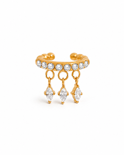 Crystal Cluster Earcuff