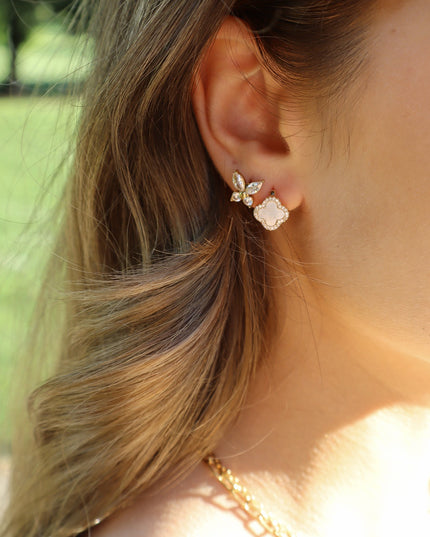 Clover Pearl Creolen
