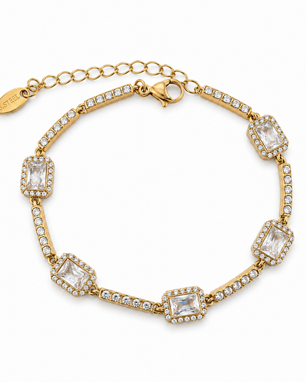 Square Stone Armband
