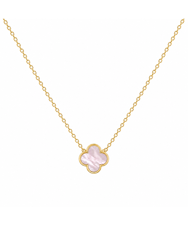 Velora Clover Halskette Blush