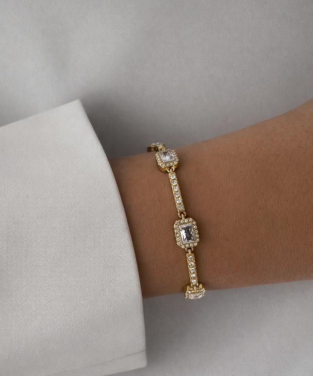 Square Stone Armband