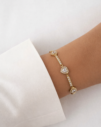 Heart Zirkonia Armband