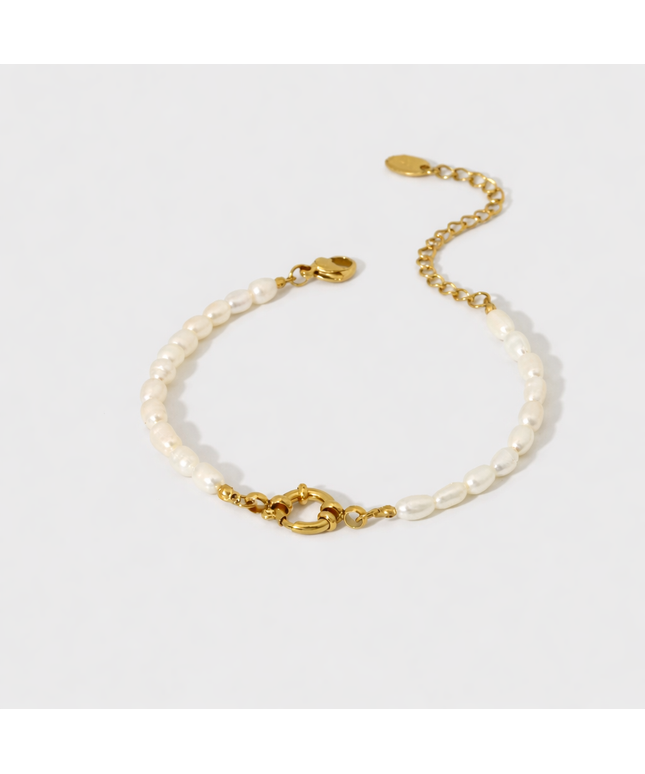 Pearl Link Armband