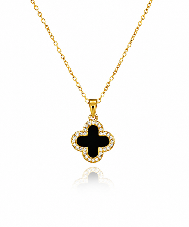 Duo Frame Clover Kette