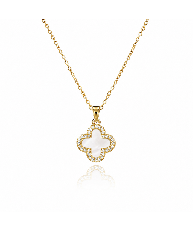 Duo Frame Clover Kette