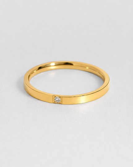 Tiny Stone Ring