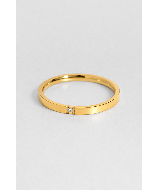 Tiny Stone Ring